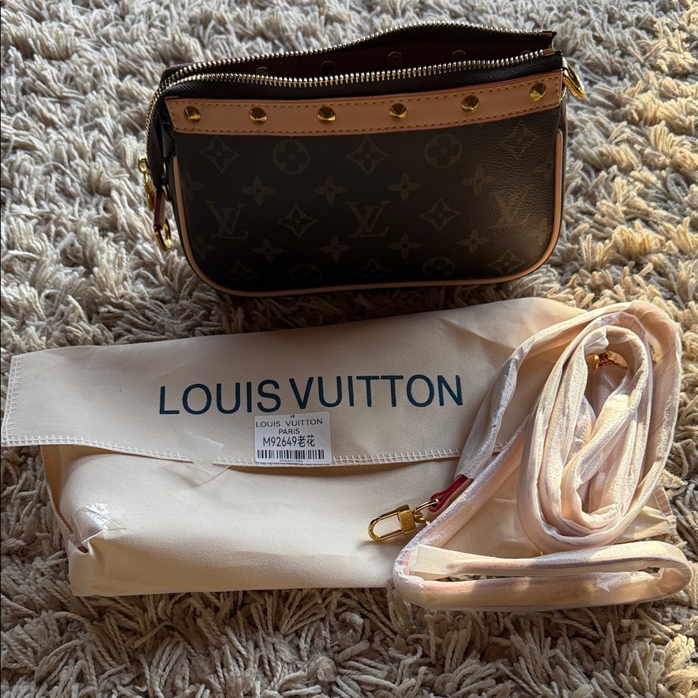 Stylish Monogram Crossbody Bag